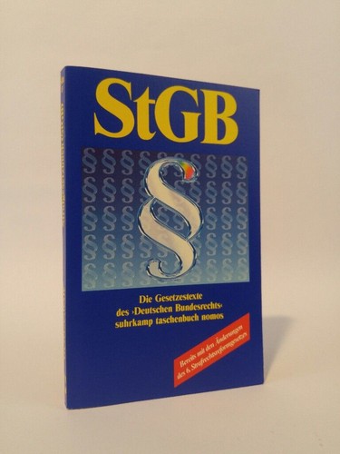 Strafgesetzbuch - , (stgb)