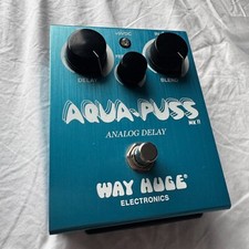 Way Huge Electronics Aqua-Puss MK2 Analog Delay Gitarre Effekt Pedal Guitar