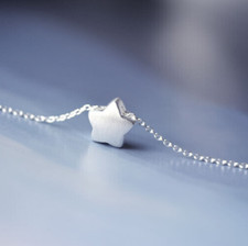 Halskette Stern Sterlingsilber