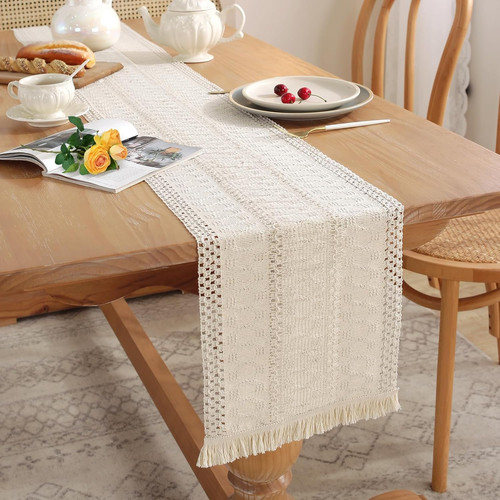 Makramee weiß boho mit - boho,