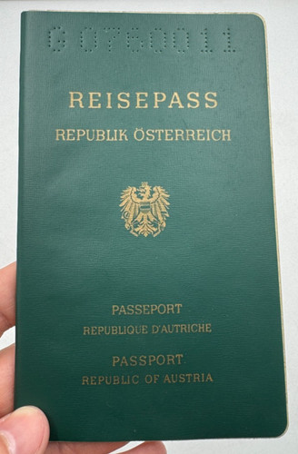 Alter reisepass österreich - alter,