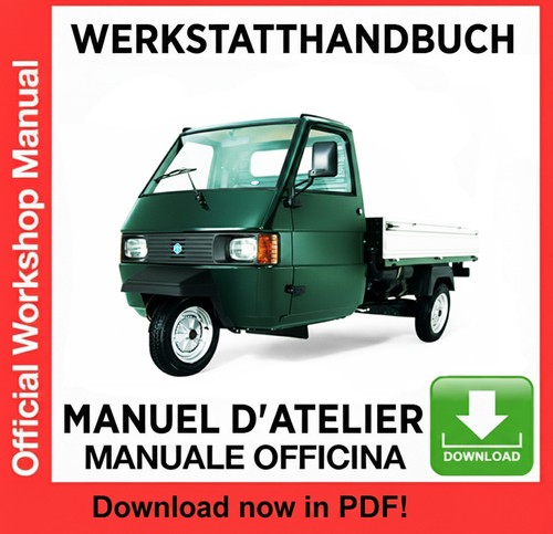 Piaggio ape diesel - piaggio, tm
