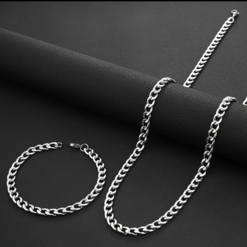 Herren panzerkette silber - herren,