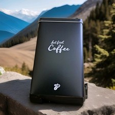 Tchibo Kaffeedose schwarz