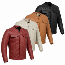 Bikerjacke Leder Herren