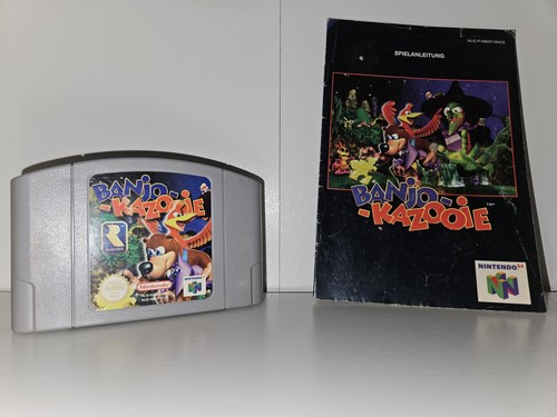 Banjo kazooie - 64),