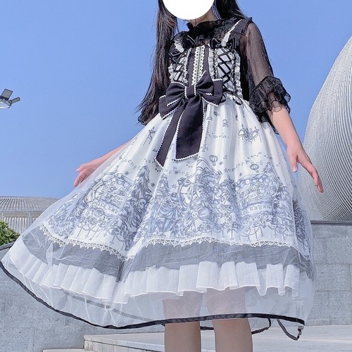 Damen mädchen lolita gothic - damen,