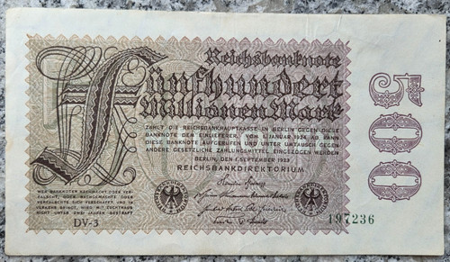 Deutsches reich reichsbanknote - deutsches,