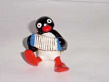 Comicfigur Pingu mit Ziehharmonika 1991 von Bully