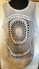 Mandala Häkel Poncho Only L