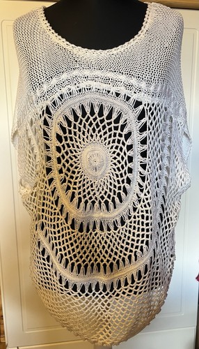 Mandala häkel poncho only - häkel,