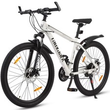 LAUXJACK 27.5 ZOLL Weiß  21GANG SHIMANO MOUNTAINBIKE CITYRAD für Damen & Herren