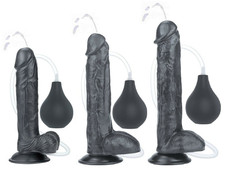 XL Squirting Natur Dildo mit