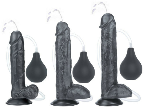Squirting natur dildo - dildo, mit
