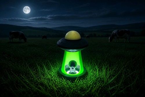 Ufo lampe netz usb mythical - lampe,