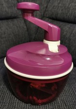 Tupperware Tupper Quick Chef 3 lila mit Rezeptheft mixen rühren aufschlagen