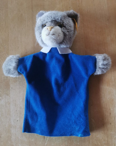 Steiff handpuppe katze - steiff,
