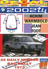 DECAL BMW 2002 Tii A.WARMBOLD