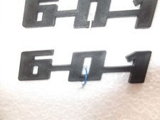 Lettering emblem 601 trabant - 601,