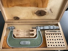 Gewindemikrometer 50 - 75 mm Mauser - gebraucht- Händler - unvollständiges Set
