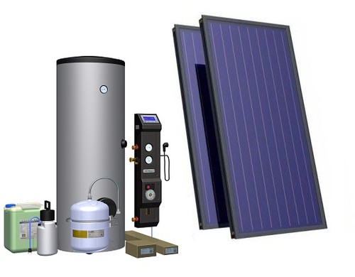 Solaranlage 18m 2x - 4,18m²,,
