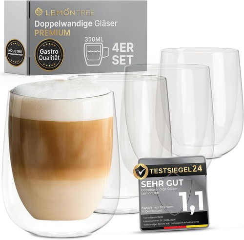 Lemontree 4er set latte - 4er,