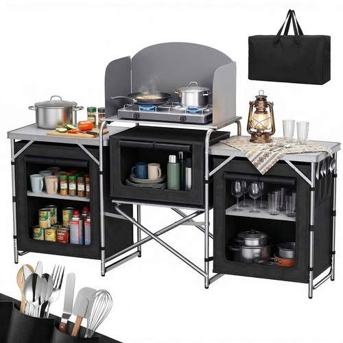 Alu campingküche faltbar - alu,