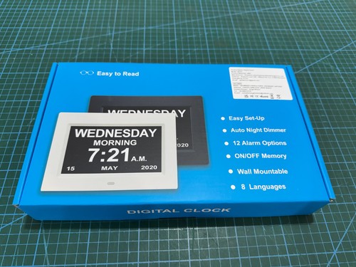 Lemnoi zoll lcd digitaluhr - lemnoi, 7-zoll-lcd-digitaluhr