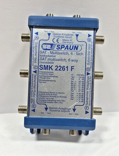 Spaun smk 2261 single - smk, single-sat