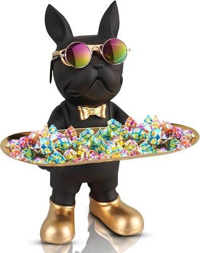Huhote bulldogge skulptur mit - huhote,