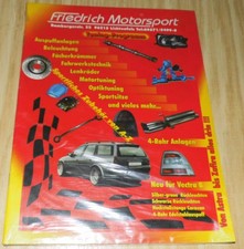 Friedrich Motorsport,  Auto