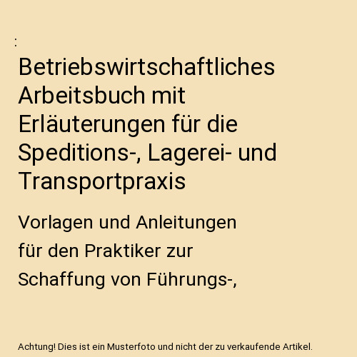 Betriebswirtschaftliches