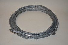 Stahlseil Drahtseil verzinkt ø 12 mm, Länge 7 m, mit einer Schlaufe unbenutzt