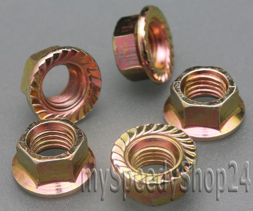 10x auspuffmuttern für ford - auspuffmuttern,