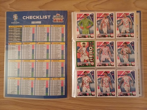 Euro 2024 match attax full - 2024,