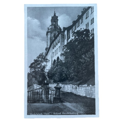 Postkarte rudolstadt - ak,