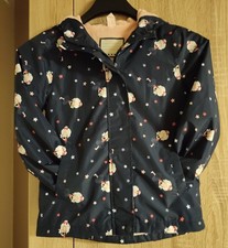 Sehr schöne gefütterte Regenjacke von Topolino in Größe 128