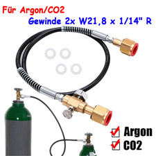 1M Gasumfüllschlauch mit