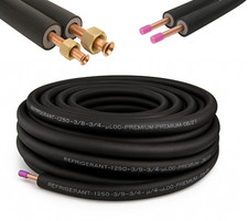 Kältemittelleitung Schwarz