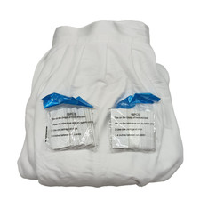 Tischrock Weiß 275cm Polyester Faltenfrei Rechteckig NSSONBEN Hochzeit Party