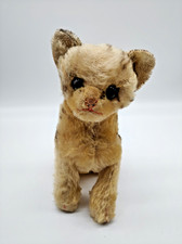 #SE1857# (Baby Leopard) Steiff?? Stofftiere drehbar Kopf(20er Antik) VERY RAR