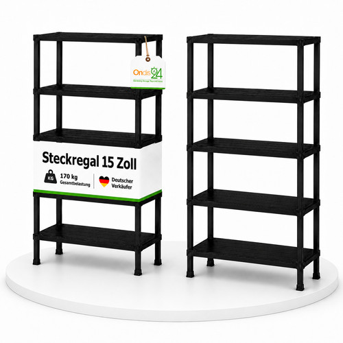 Haushaltsregal steckregal - 2x,