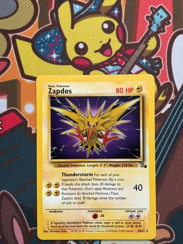 Zapdos fossil englisch - zapdos,