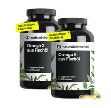 2 x natural elements Omega 3