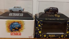 Herpa 1:87 Trabant 601 "GO TRABI GO" und Renault Twingo ASTRO Collection OVP