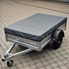 ANHÄNGER FLACHPLANE NACH MAß LKW PLANE ABDECKPLANE WASSERDICHT UV-BESTÄNDIG