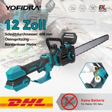 YOFIDRA® 12 Zoll Teleskopisch Kettensäge 2IN1 Akku Astsäge mit Teleskopstange 