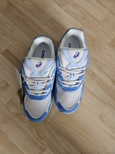 ASICS Herren Schuhe Größe 43.5 Blau/Weiß Sehr Guten Zustand Wie Neu