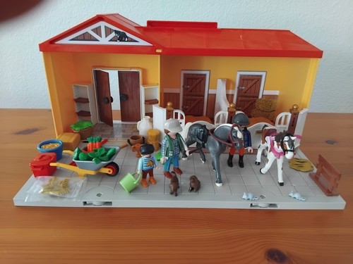 Playmobil 5348 pferdestall zum - playmobil,