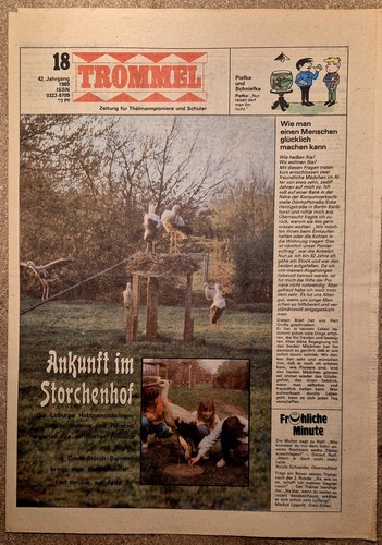Ddr zeitung thälmannpioniere - ddr,